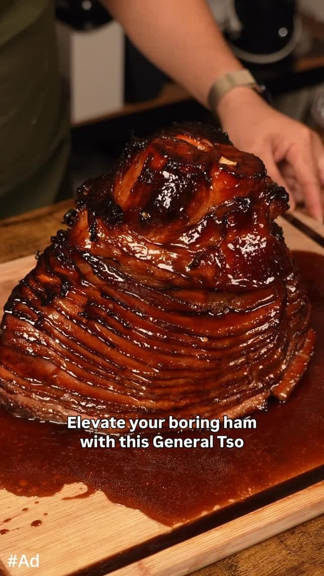 General Tso’s… but make it ham 🔥🍖
This sticky glaze starts with Grandma’s Mola