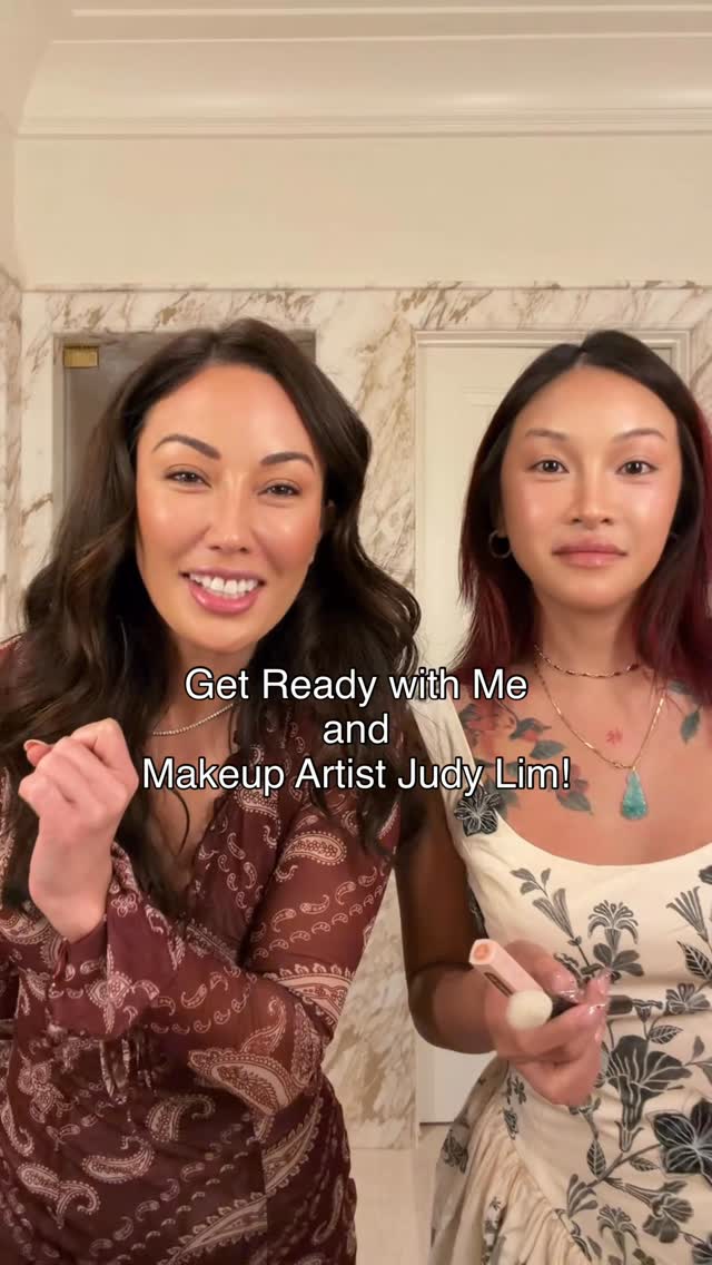Just two girls getting ready! @judylim.makeup was in Miami to teach a masterclas