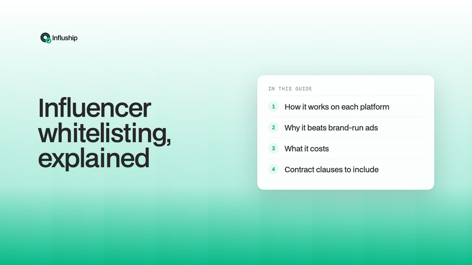 Influencer Whitelisting: What It Is, How It Works, and What to Pay