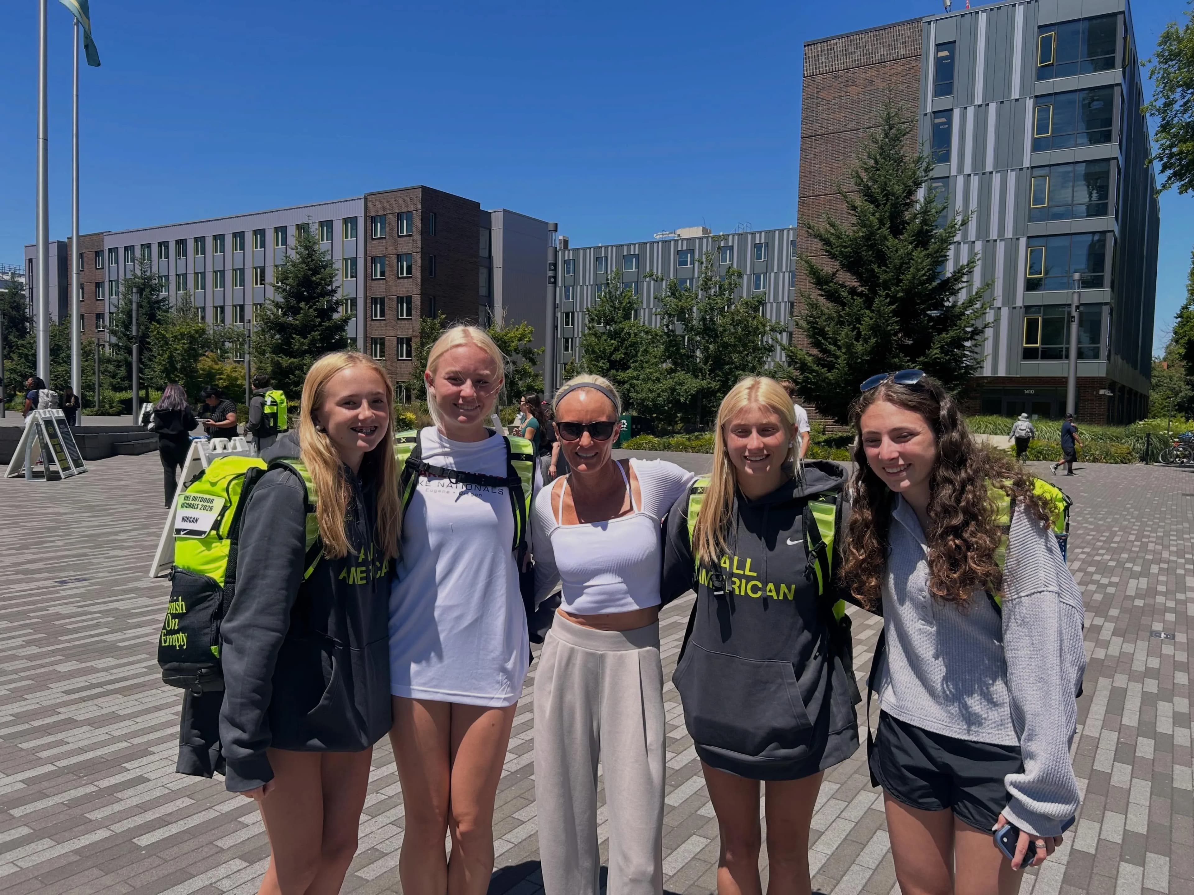 MHS Girls took 5th in 4x 1 mile at the 2026 Nike Outdoor Nationals and had a spe